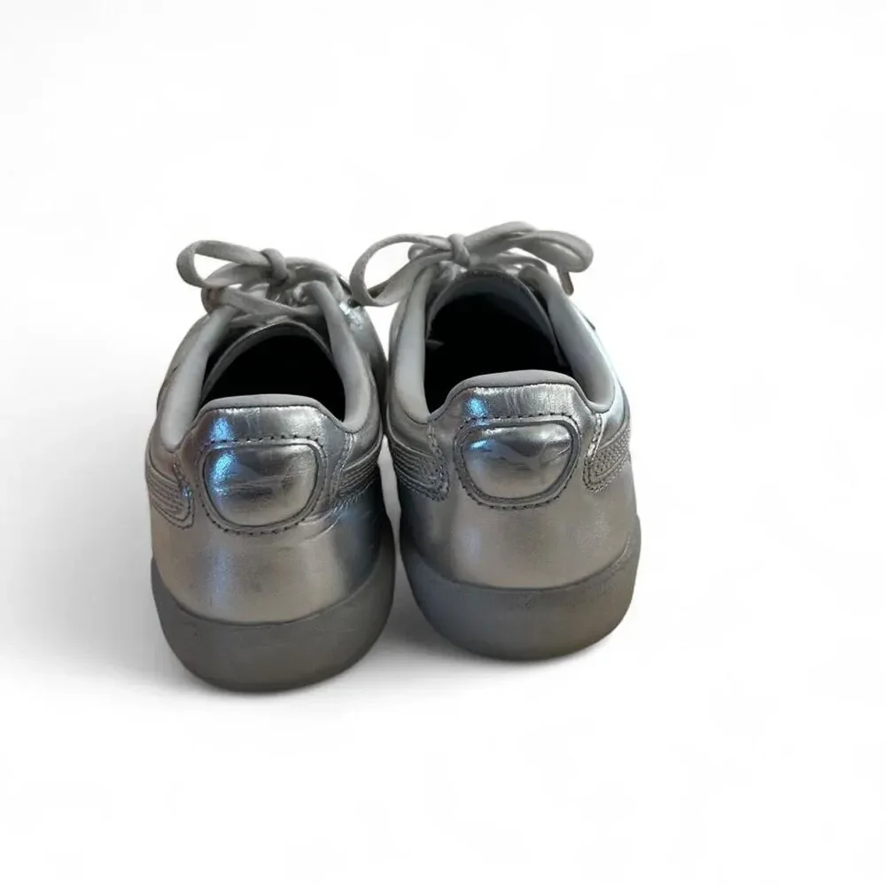 Puma Palermo Chrome Metallic Silver Sneakers